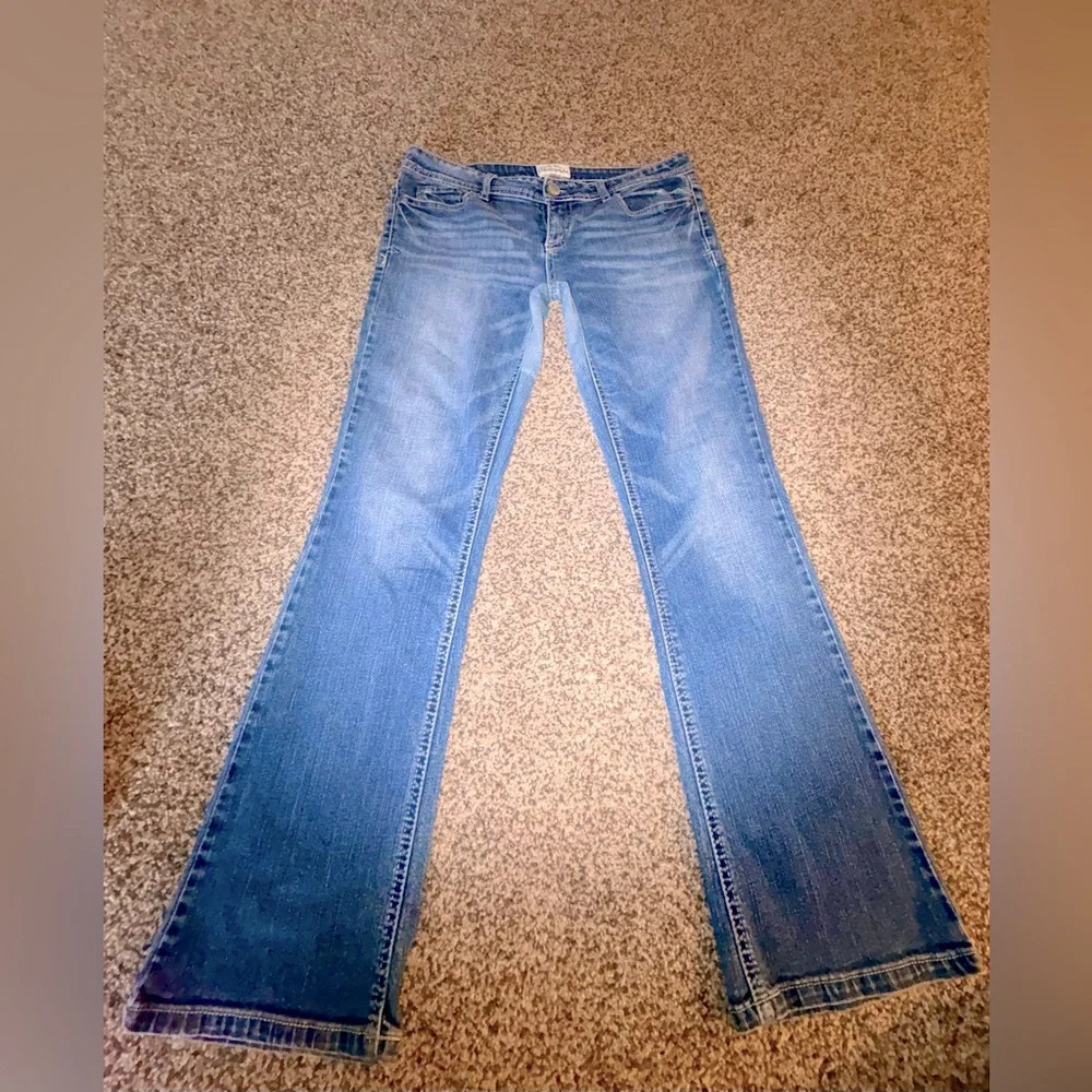 “Aeropostale Bootcut Jeans - Classic Blue Denim,
